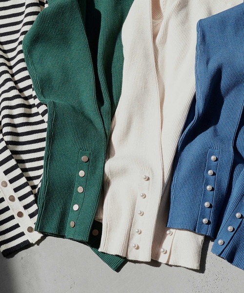 「RUIRUE BOUTIQUE」 長袖ニット M ブラック レディース_画像9