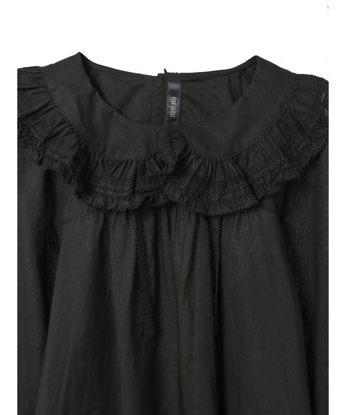 PINK HOUSE（ピンクハウス） ブラウス シャツ フリル襟付きローン