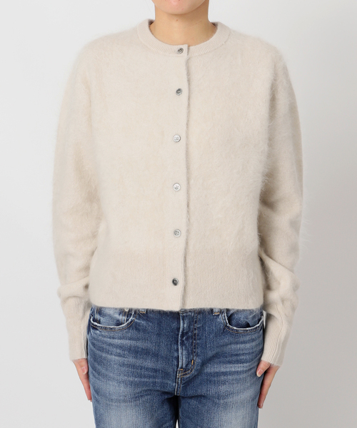 Spick＆Span（スピック アンド スパン） カーディガン ファーカシミヤ