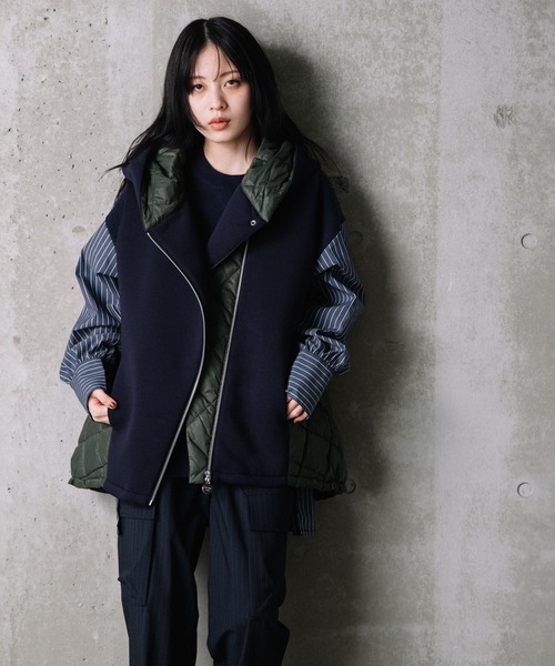 MARECHAL TERRE（マルシャルテル） ダウンベスト MEDIUM ブラック