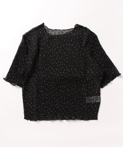 「JEANASIS」 半袖Tシャツ FREE ブラック系その他 レディース_画像2