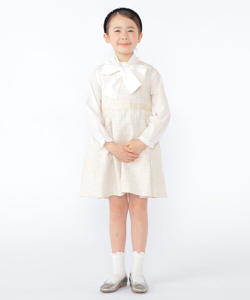 SHIPS 入学式　卒園式　130 女の子　ワンピース　ジャケット　セット SHIPS（シップス） ワンピース 入学式 SHIPS KIDS:110〜130cm