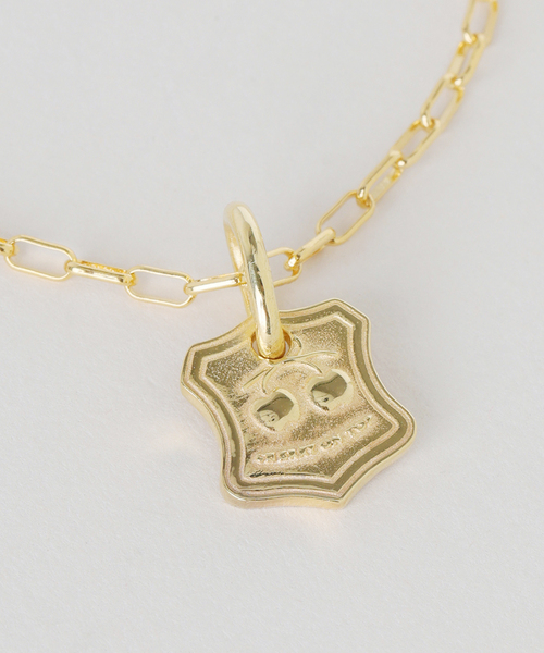 【まみ】Chibi jewels ネックレス ゴールド 華奢 Chibi Jewels（チビジュエルズ） ネックレス Cherry Coin Necklace