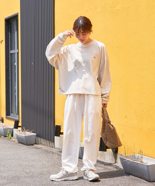 FREAK'S STORE（フリークスストア） 長袖カットソー フリ- ベージュ