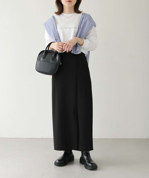 「HER CLOSET」 長袖カットソー M ブラック レディース_画像9