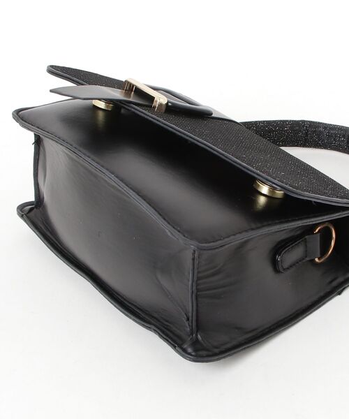 「TITTY&CO.」 ハンドバッグ FREE ブラック レディース_画像3