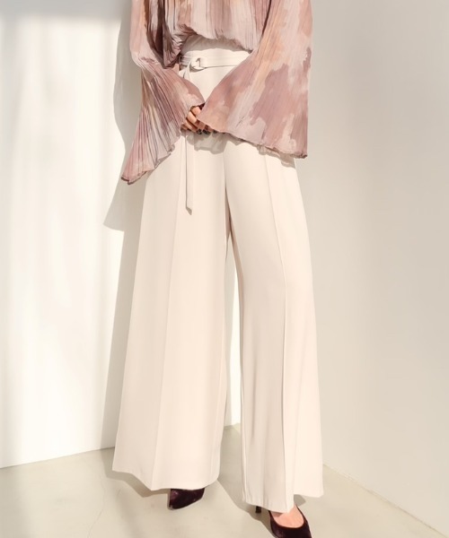 「anuans」 パンツ SMALL ネイビー レディース_画像2