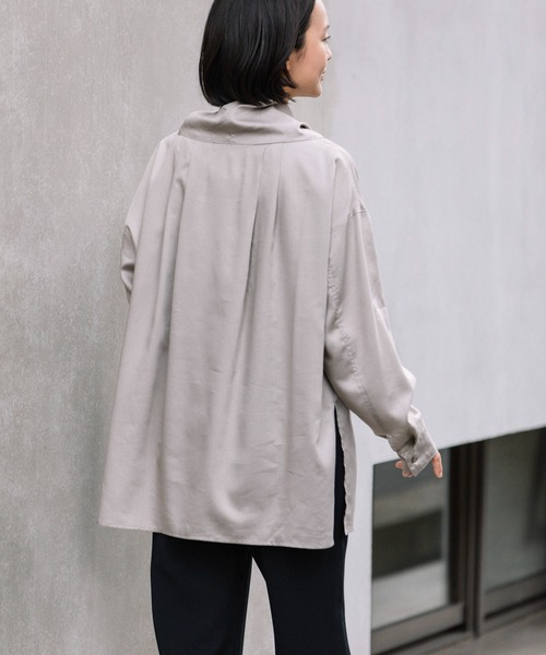 「Munich」 長袖ブラウス FREE ホワイト レディース_画像9