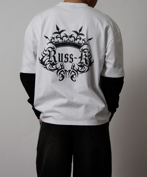 非売品 NEWS ラスケー Tシャツ RUSSーK（ラスケー） tシャツ 「RUSS-K/ラスケー」2026新作 トライバル