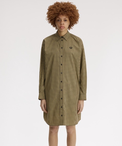 FRED PERRY（フレッドペリー） ワンピース Chequerboard Shirt Dress