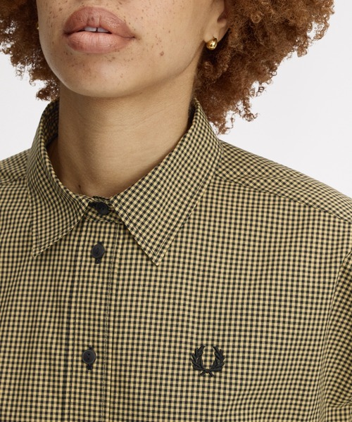 FRED PERRY（フレッドペリー） ワンピース Chequerboard Shirt Dress