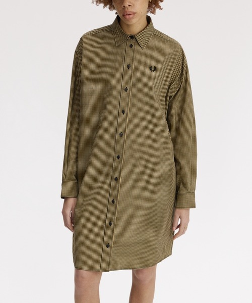 FRED PERRY（フレッドペリー） ワンピース Chequerboard Shirt Dress