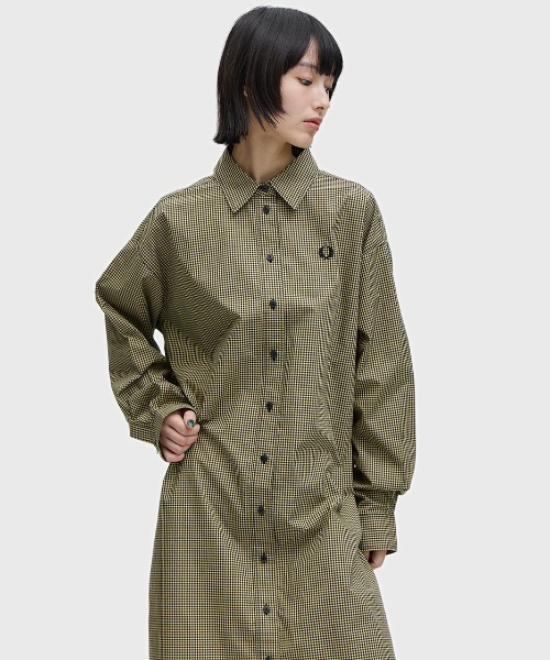 FRED PERRY（フレッドペリー） ワンピース Chequerboard Shirt Dress
