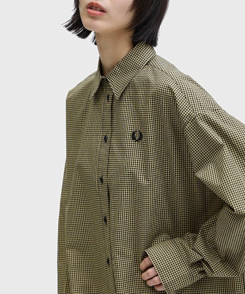 FRED PERRY（フレッドペリー） ワンピース Chequerboard Shirt Dress