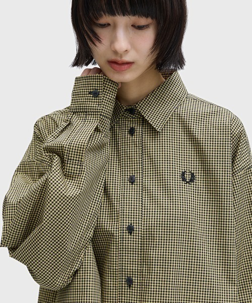 FRED PERRY（フレッドペリー） ワンピース Chequerboard Shirt Dress