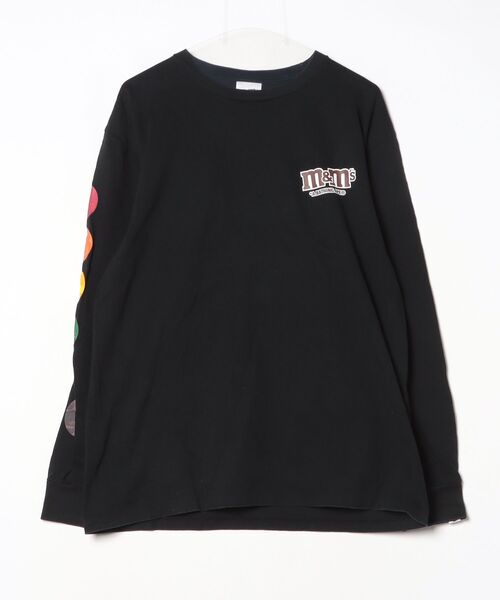 A BATHING APE（アベイシングエイプ） 長袖Tシャツ「m＆m'sコラボ」 X