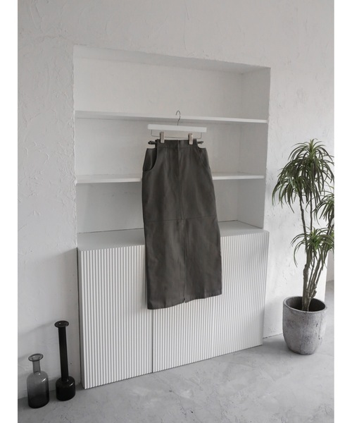 「Katrin TOKYO」 ロングスカート M ベージュ レディース_画像3