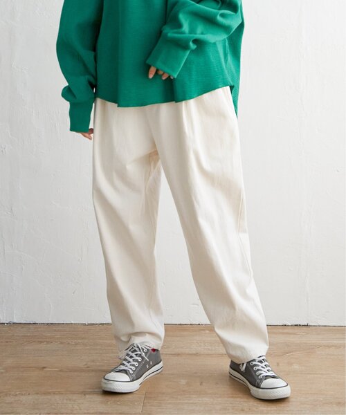 「LBC」 チノパンツ L ベージュ レディース_画像2