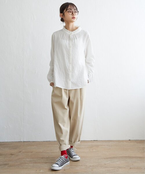 「LBC」 チノパンツ L ベージュ レディース_画像8