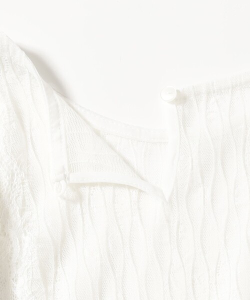 Ray BEAMS（レイ ビームス） tシャツ レース テープ キリカエ Tシャツ 