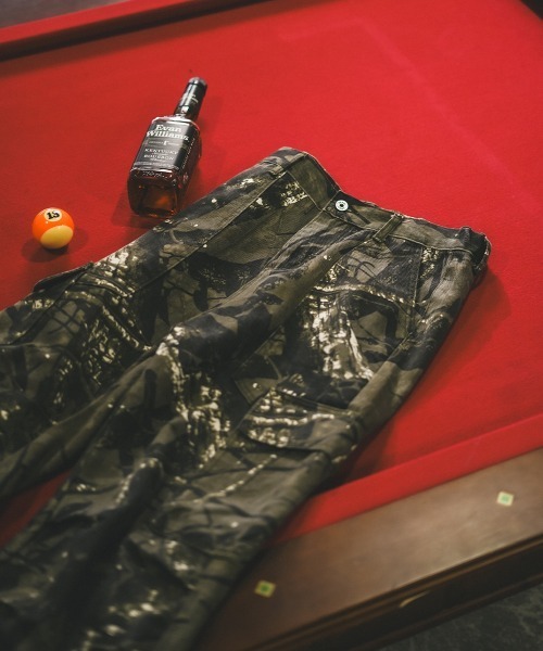 「Shoowtime」 カーゴパンツ MEDIUM グリーン メンズ_画像4