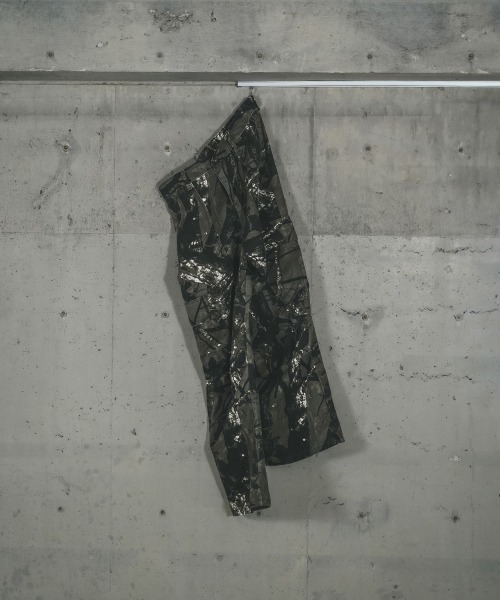 「Shoowtime」 カーゴパンツ MEDIUM グリーン メンズ_画像6