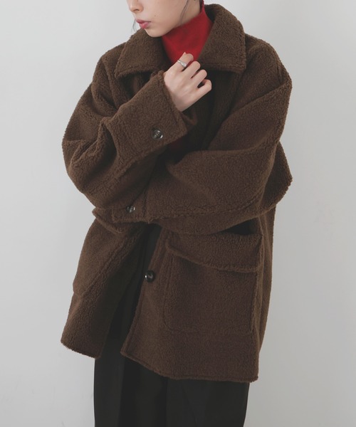 「LIAN」 コート FREE アイボリー レディース_画像2