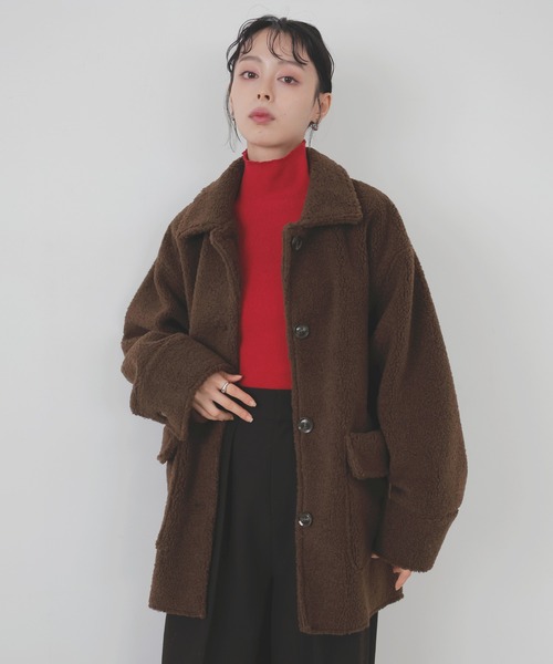 「LIAN」 コート FREE アイボリー レディース_画像4