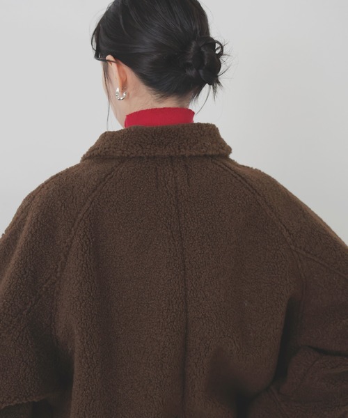 「LIAN」 コート FREE アイボリー レディース_画像6