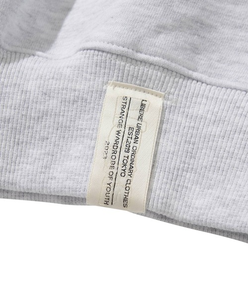 「LIBERE」 スウェットカットソー SMALL ネイビー メンズ_画像5