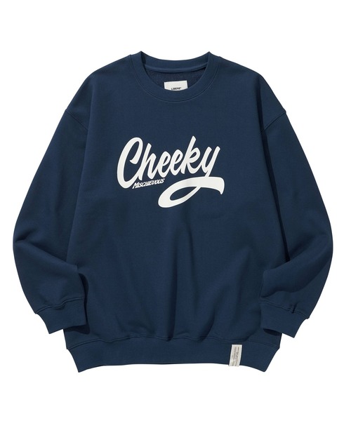 「LIBERE」 スウェットカットソー SMALL ネイビー メンズ_画像8