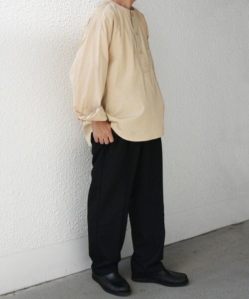 「SHIPS any」 スラックス X-LARGE ブラウン メンズ_画像9