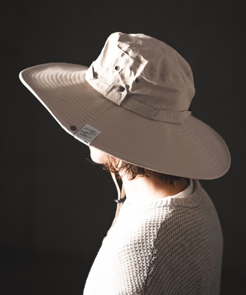 GLIMCLAP 帽子 ハット メンズ mko13363-Long Brim Field Hat サファリ