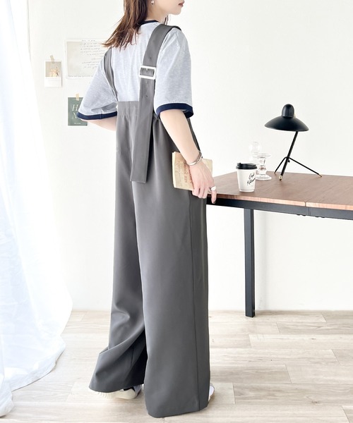 「classicalelf」 パンツ LARGE チャコールグレー レディース_画像5