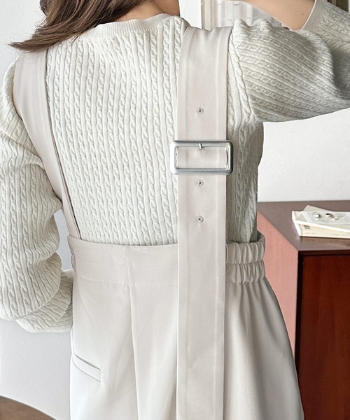 「classicalelf」 パンツ LARGE チャコールグレー レディース_画像6