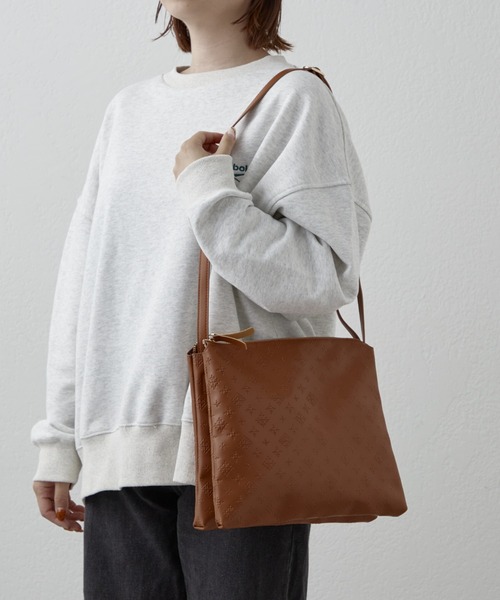 「Daily russet」 ショルダーバッグ FREE ライトグレー レディース_画像2