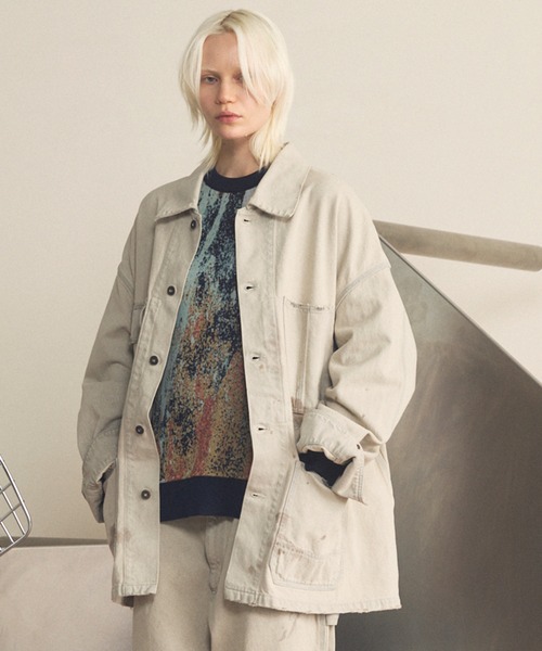 MAISON SPECIAL（メゾンスペシャル） デニムジャケット gジャン メンズ