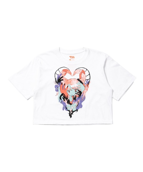 TXA tシャツ 田中かえ Cropped T-shirt レディース メンズ : ZOZOTOWN