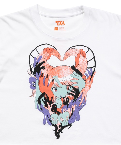 TXA tシャツ 田中かえ Cropped T-shirt レディース メンズ : ZOZOTOWN