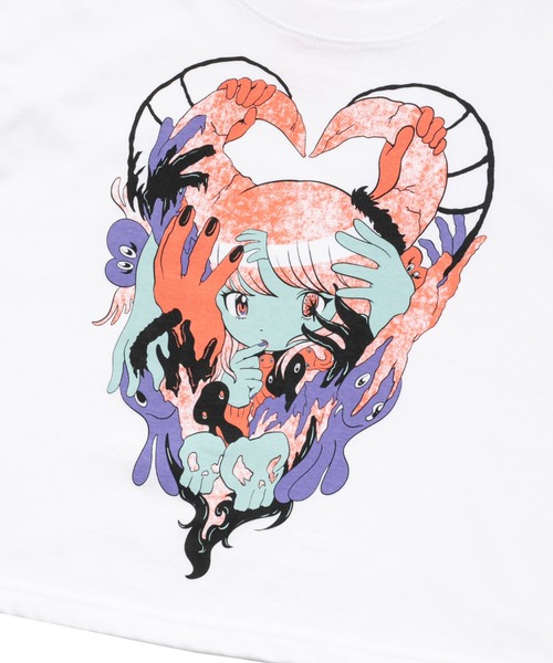 jichoi jiftshop jito 田中かえ TXA tシャツ 田中かえ Cropped T-shirt レディース メンズ : ZOZOTOWN