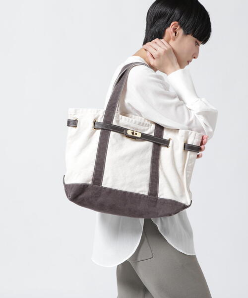 「sita parantica」 トートバッグ M ブラック レディース_画像3