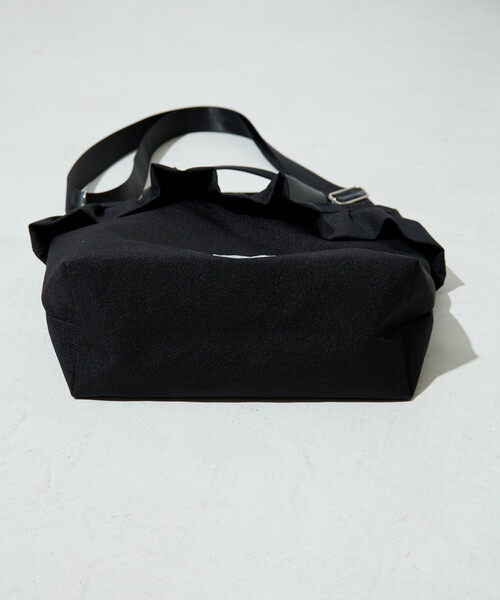 フリル　2way 黒 ショルダーバッグ ハンドメイド FREAK'S STORE（フリークスストア） ショルダーバッグ バッグ 限定展開