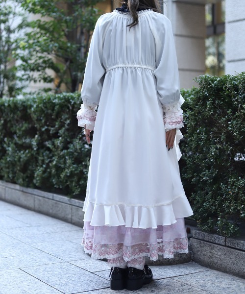 axes femme（アクシーズ ファム） カーディガン ボリュームフリル