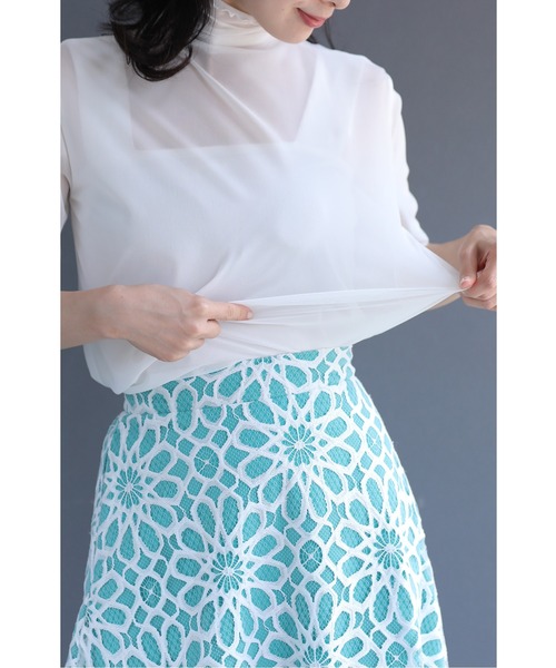 「CAWAII」 「Deux Amour」7分袖カットソー FREE ホワイト レディースの画像3