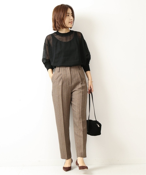 「Spick & Span」 パンツ 36 グレー レディース_画像8