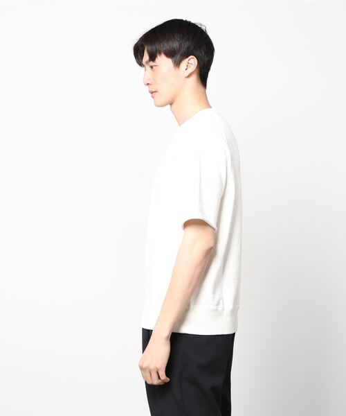 「REMI RELIEF」 スウェットカットソー MEDIUM ホワイト メンズ_画像2