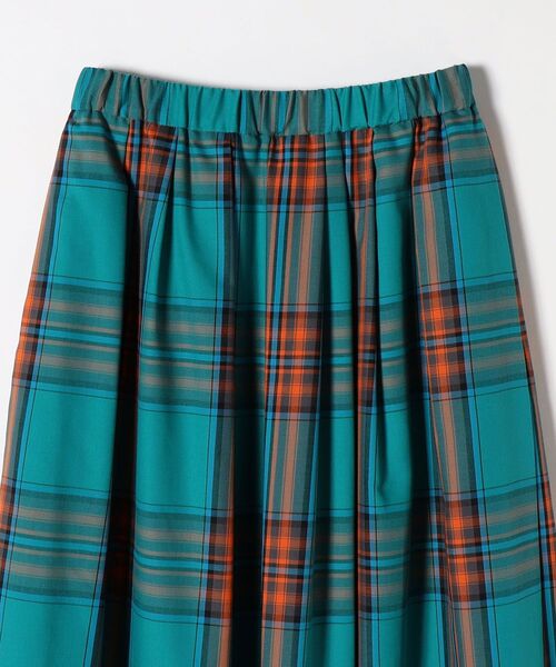 「SHIPS any」 プリーツスカート 38 グリーン レディース_画像5