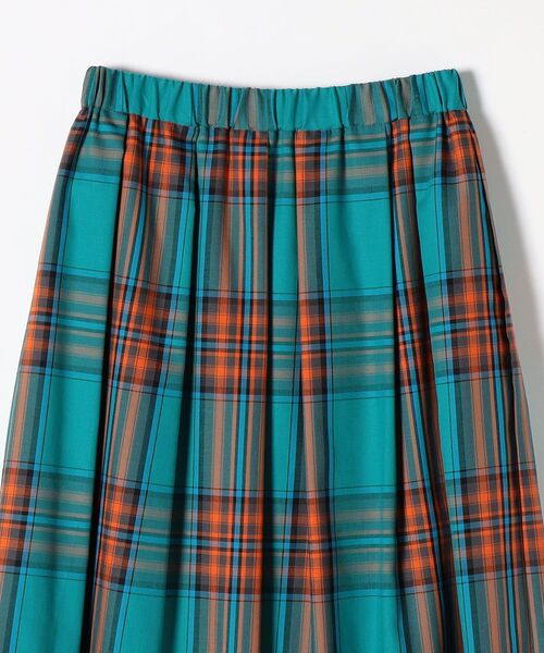 「SHIPS any」 プリーツスカート 38 グリーン レディース_画像6