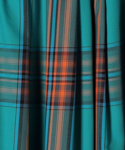 「SHIPS any」 プリーツスカート 38 グリーン レディース_画像8