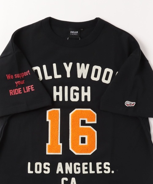 「ムラサキスポーツ」 半袖Tシャツ L オフホワイト メンズ_画像6